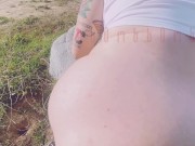 Giving a random stranger a blowjob & some pussy on my morning hike 14/16