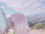 Giving a random stranger a blowjob & some pussy on my morning hike 3/16