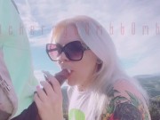 Giving a random stranger a blowjob & some pussy on my morning hike 5/16