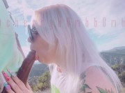 Giving a random stranger a blowjob & some pussy on my morning hike 8/16