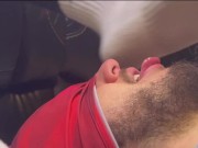 Sweaty gym sock slave is my foot stool - Trailer 12/16