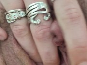 Rubbing and melting icee all over my pussy 4/16