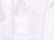 My stepsister seduces me in the fitting room and chooses an outfit in which I will fuck her hard 😍 1/16