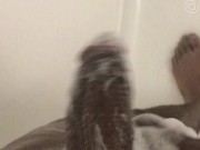 stroking in the shower | @blvdjodi 6/16