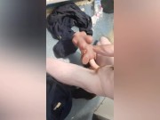 Horny teen loves to fuck his ebony sex doll 4/16