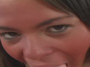 Victoria Monet loves sucking her man's cock 10/16