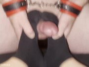 BDSM FOOTJOB with BLACK SOCKS while I'm TIED UP 🦶🏼😩 15/16