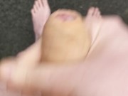 Masturbating naked outside in the rain before a thunderstorm, wish my girlfriend could join me 8/16