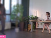 I invited the Handyman to watch how I'm masturbating 9/16