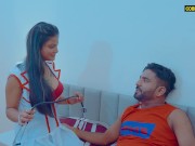 A super hot sexy nurse seduces her patient during his treatment 2/16