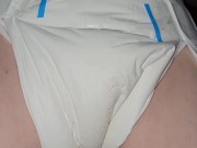 Diaper girl showing shes a good girl for not wetting 7/16