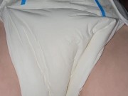 Diaper girl showing shes a good girl for not wetting 8/16