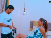 Big boobs horny lady reached her client home to give him sexual pleasure 3/16