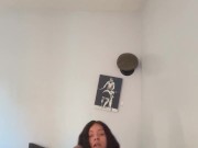 EBONY MILF LOVES BBC making her SQUIRT