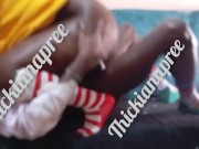 EBONY MILF THICK ASS TWERKING ON BBC 13/16