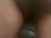 Stuffing my pussy 2/16