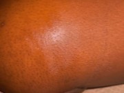 ⭐️Fat Clit Ebony keeps Takes BBC While In Towel 1/16