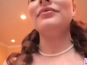 Gorgeous Big Tit Rebecca Lane Titty Fucking Mike Adriano's Big Dick 1/16