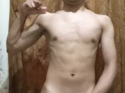 asian boy with big dick masturbation until cum 11/16