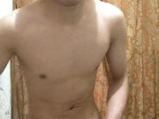 asian boy with big dick masturbation until cum 6/16
