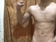 asian boy with big dick masturbation until cum 7/16