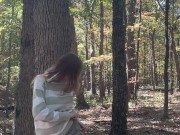 Deer Girl Fucked in the Woods for First Time 1/16