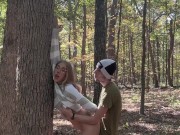 Deer Girl Fucked in the Woods for First Time 13/16