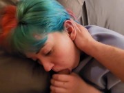 Hot Younger Step Sister wants to Help Relieve My Stress - But Our Parents Are Home!