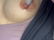 OF MILF nipple play 9/16