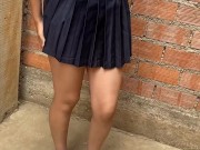 INOCENTE COLEGIA CON UNIFORME JAPONES SE DEJA FOLLAR POR SU MAESTRO DE LA ESCUELA 1/16