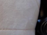 Pussy creampie while ass stretched 7/16