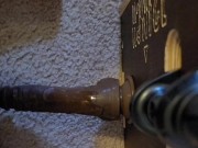 Pussy creampie while ass stretched 8/16