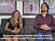 Extreme Rough Anal Hard Pounding during First Time Porn Audition - english subtitles 1/16