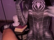 STEPSISTER DRESSED AS SPIDERGIRL WANTS ME TO LEAVE HER PUSSY FULL OF CUM 6/16