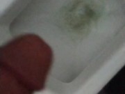 Mijando no banheiro 14/16