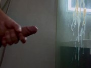 MONSTER CUMSHOT After a edging for a few days ... 11/16