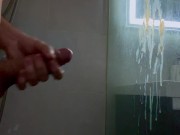 MONSTER CUMSHOT After a edging for a few days ... 12/16