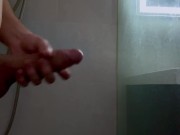 MONSTER CUMSHOT After a edging for a few days ... 4/16