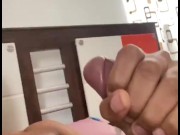 Dopamine- x: @black20one , a Compilation of my huge cock, some cumshots and my fleshlight 1/16