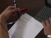 Namoradinha estudante pausou o estudo pra levar no cuzinho 1/16