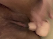 anal & pussy fucked by my dildo until my pussy is creamy 6/16