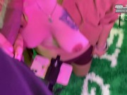 Sexy Spanish Delivery Girl Becomes a MetroMAMMI 4/16