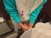 Teacher cum in my panties in the school toilet -#BACKTOSCHOOL2024 5/16