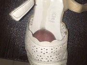 Lot of Cum in White Small Sandal 5/16