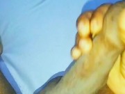 Stud tries to Fap with a BadDragon after 40 Days #nofap, almost Gets Caught 10/16