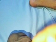 Stud tries to Fap with a BadDragon after 40 Days #nofap, almost Gets Caught 7/16