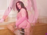 Badass Fuck Doll Uses Pussy Vibrator 4/16