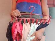 My neighbors panties make me so hard 13/16