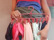 My neighbors panties make me so hard 2/16