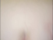 Blonde amatuer PAWG gets cumshot on big ass 💦 10/16